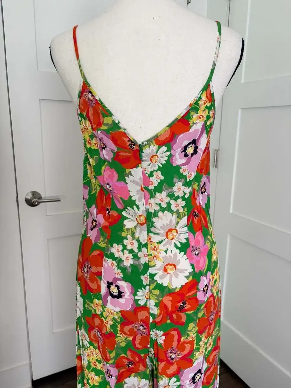 Kachel x Anthropologie Pandora Wide-Leg Jumpsuit Floral Green